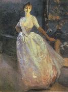 Albert Besnard Portrait of Madame Roger Jourdain France oil painting artist